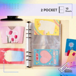 Hojas Refill Para Binder A5 [2 divisiones Horizontal]