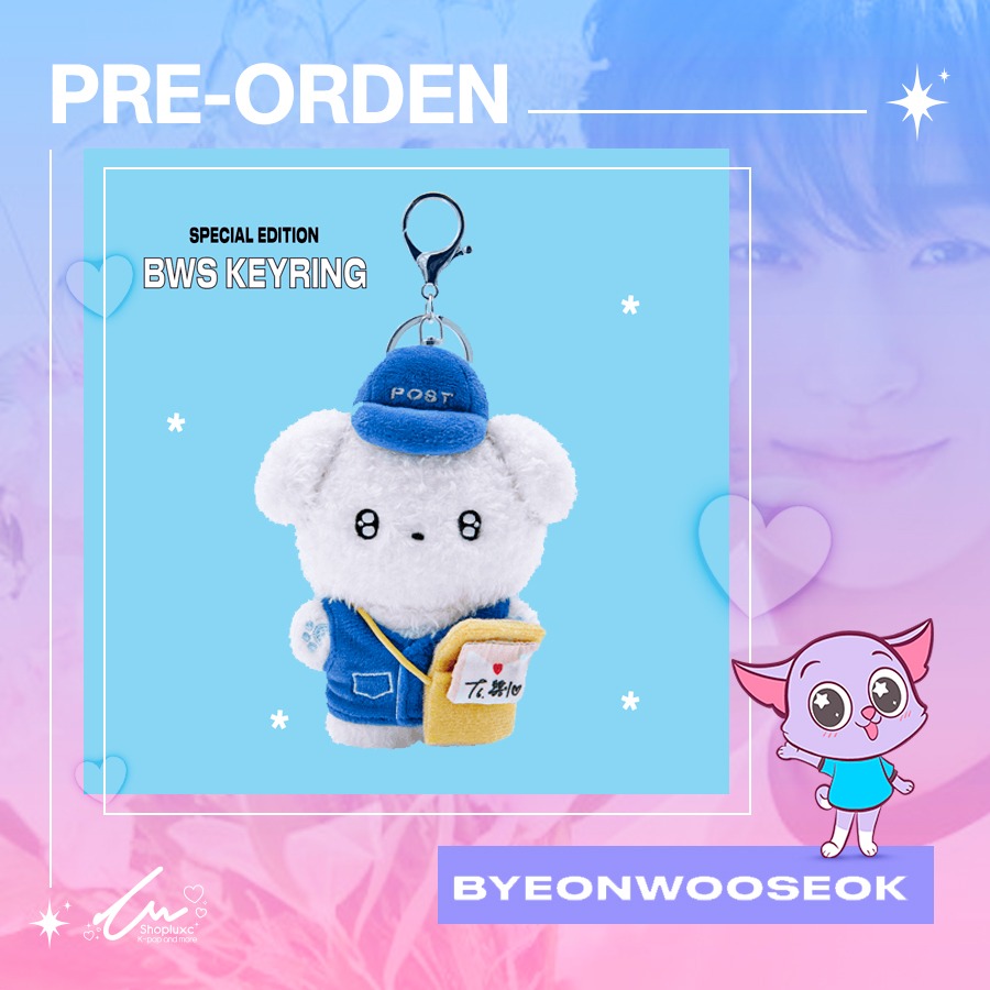 [Pre-orden] BYEON WOO SEOK – SPECIAL EDITION KEYRING [BWS] – Shopluxc