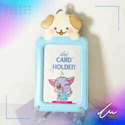 Card Holder Azul con perrito
