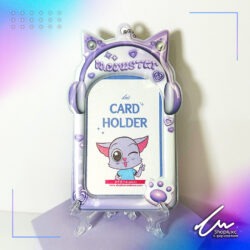 Card Holder  Meowstar [morado]