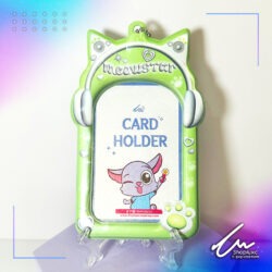 Card Holder  Meowstar [verde]