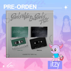 [Pre-orden] ITZY - Girls Will Be Girls [Cassette Tape Ver.] *POB Apple Music