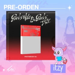 [Pre-orden] ITZY - Girls Will Be Girls [Photobook Ver.] *POB Apple Music