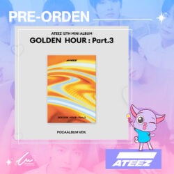 [Pre-orden] ATEEZ -  GOLDEN HOUR : Part.3 [POCAALBUM Random ver.] *POB Apple Music