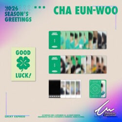 CHA EUN WOO - LUCKY EXPRESS Official 2026 Season’s Greetings [TRADING PHOTOCARD]