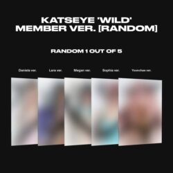 [Pre-orden] KATSEYE - WILD [Member ver.] *POB Weverse