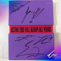 ASTRO - ALL YOURS  [US VER.] AUTOGRAFIADO